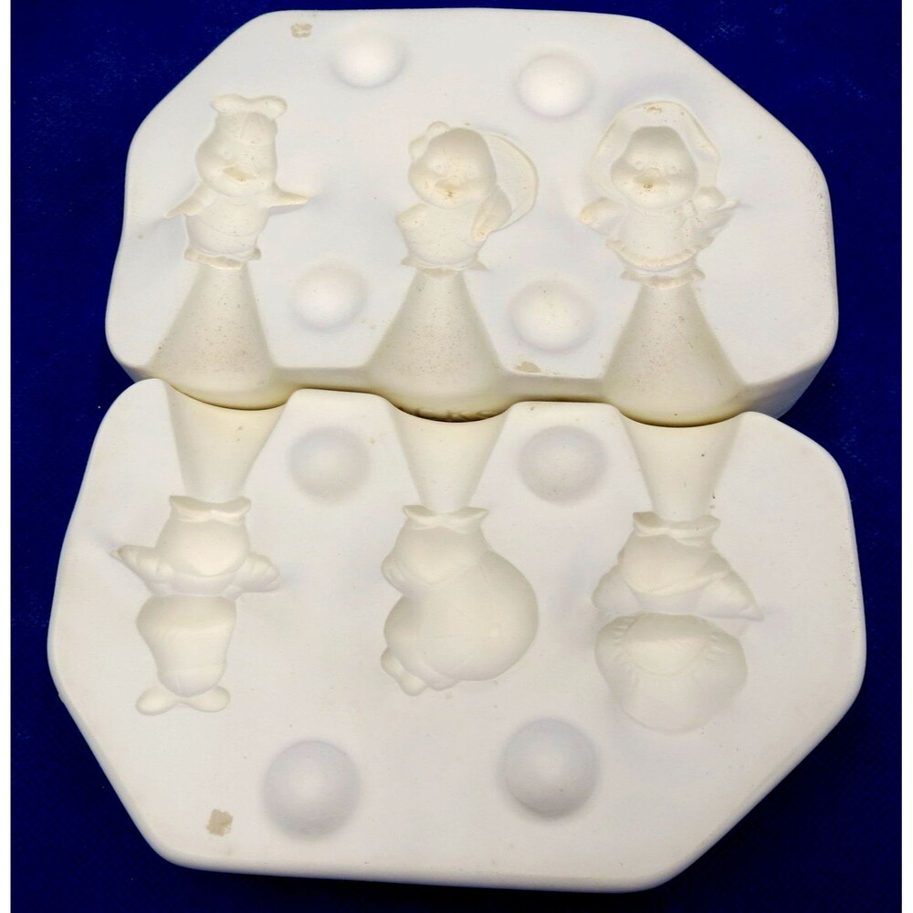 Doc Holliday Vintage Miniature Baby Ducks Slip Mold #483